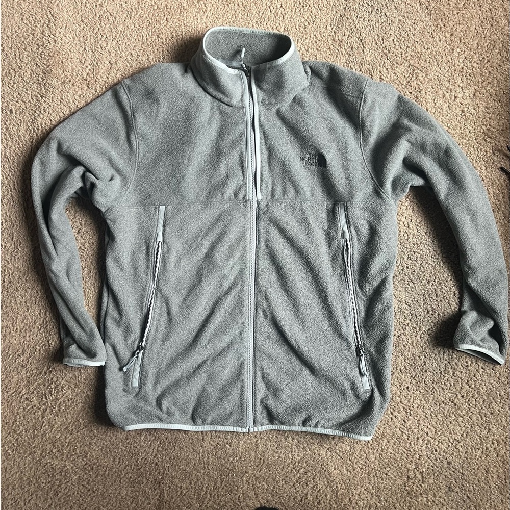 The North Face Gray Fleece Jacket